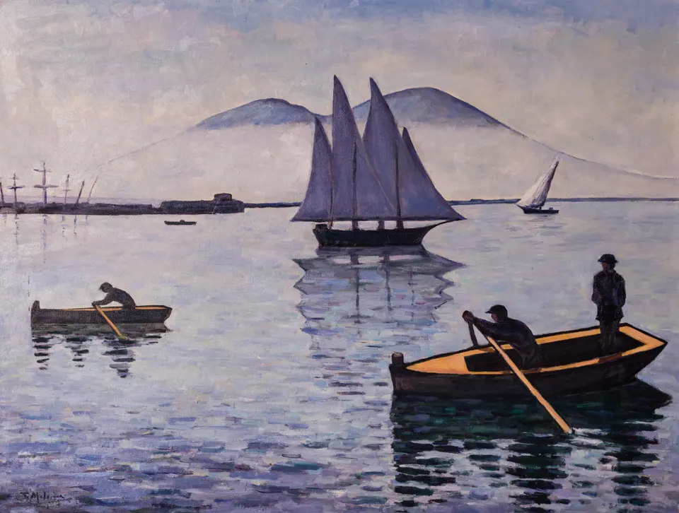 Barcas en la bahía