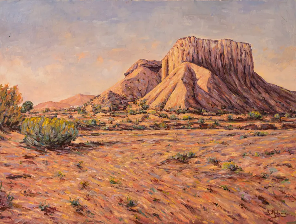 Cerro de cumbre plana