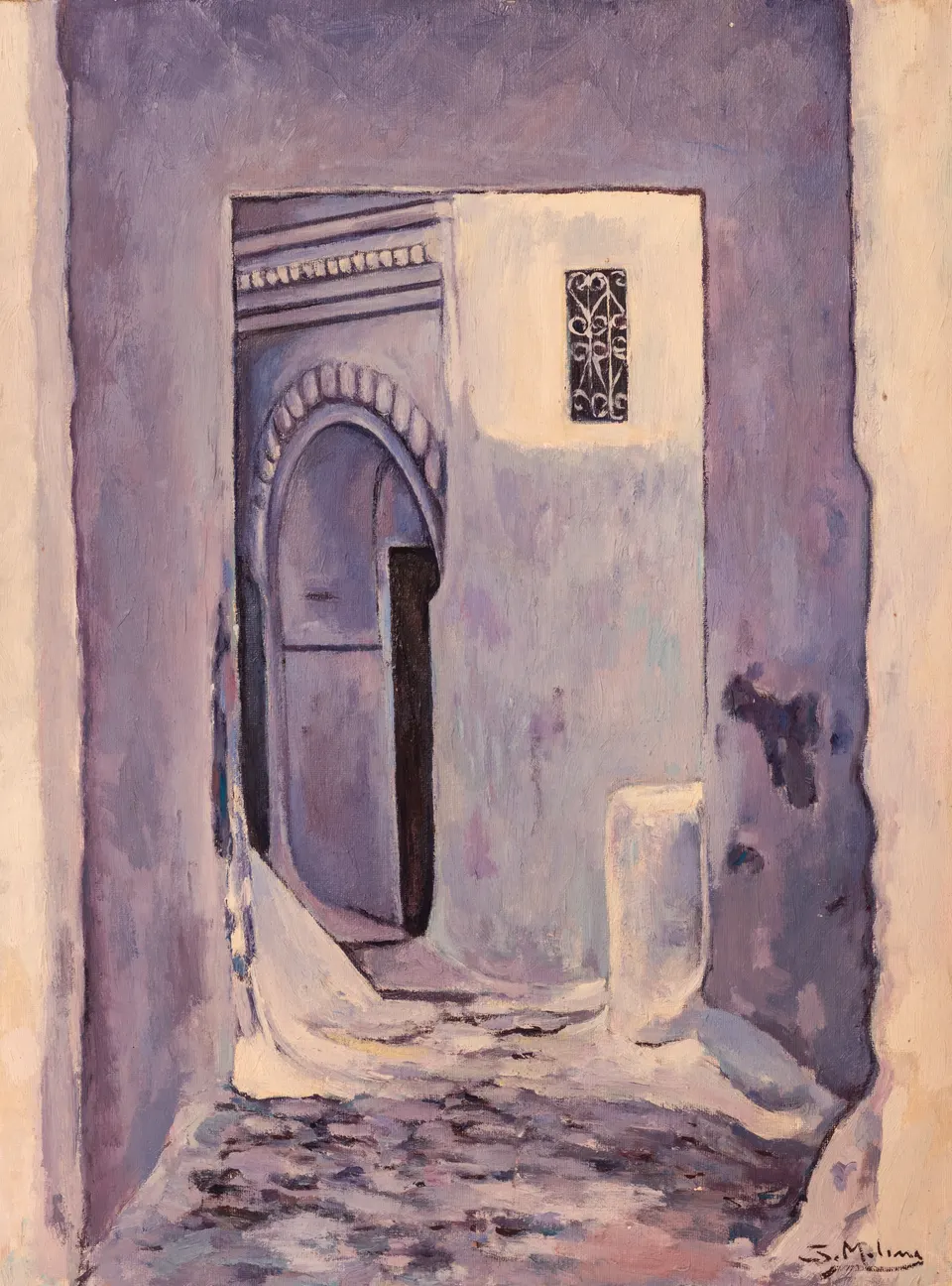 Puerta en el callejón