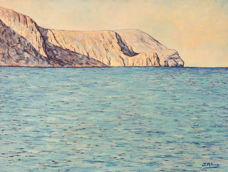 Acantilado sobre el mar