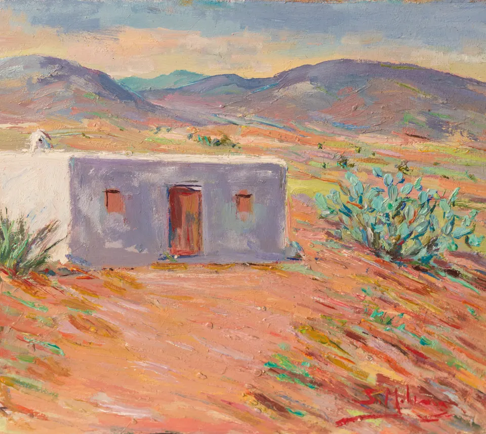 Casa de puerta roja